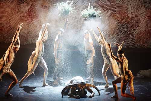 Bangarra Dance Theatre in Nyapanyapa, OUR land people stories (photo by Edward Mulvihill)