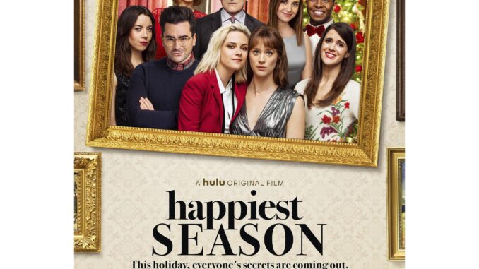 Happiest Season, a Hulu original film. Image courtesy of Hulu.