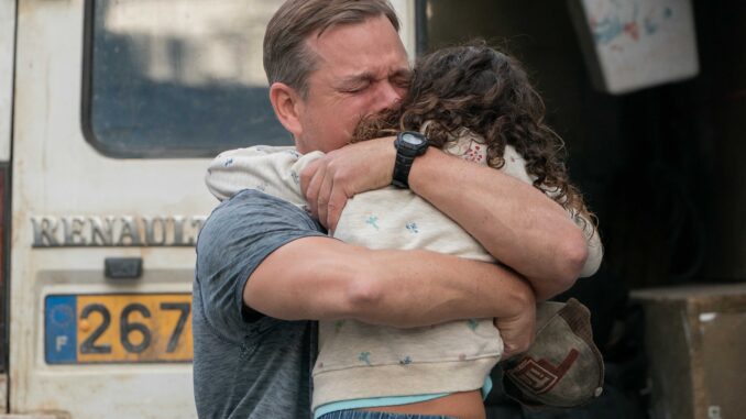 Matt Damon (left) stars as "Bill" and Lilou Siauvaud (right) stars as "Maya" in director Tom McCarthy's STILLWATER, a Focus Features release. Credit Jessica Forde / Focus Features.