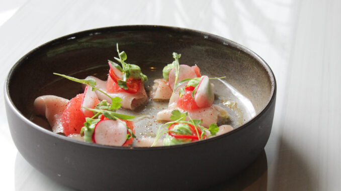 Hamachi Crudo BOA Steakhouse