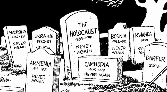 Cemetery cartoon